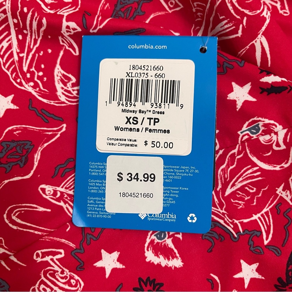 Columbia Midway-Bay Dress XS NWT - Picture 9 of 13